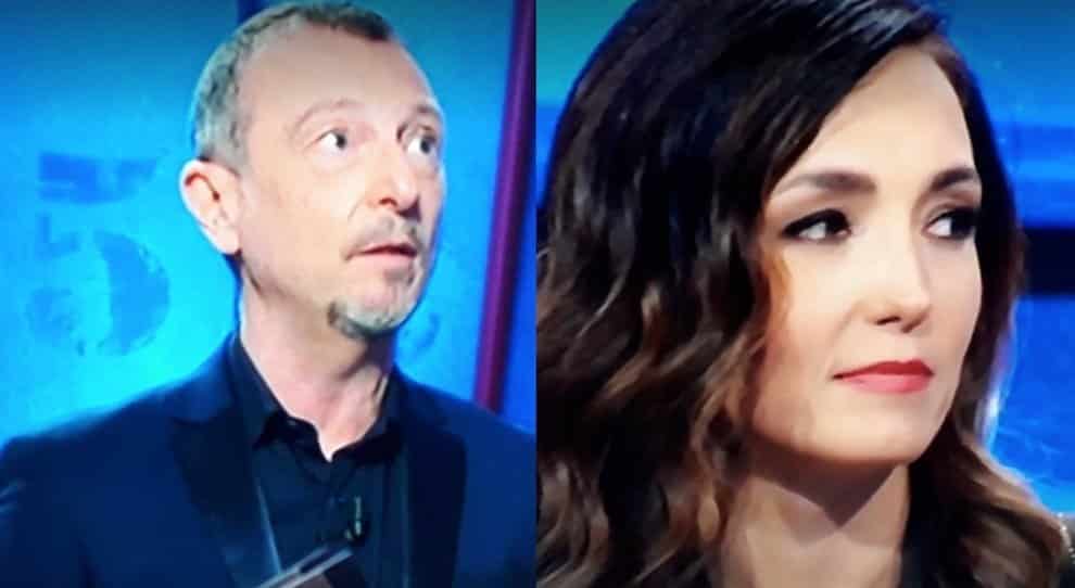 I Soliti Ignoti, Caterina Balivo sbotta con Amadeus “No, questo non …” e lui le risponde a tono “Ai soliti ignoti non …”, cala il gelo in studio