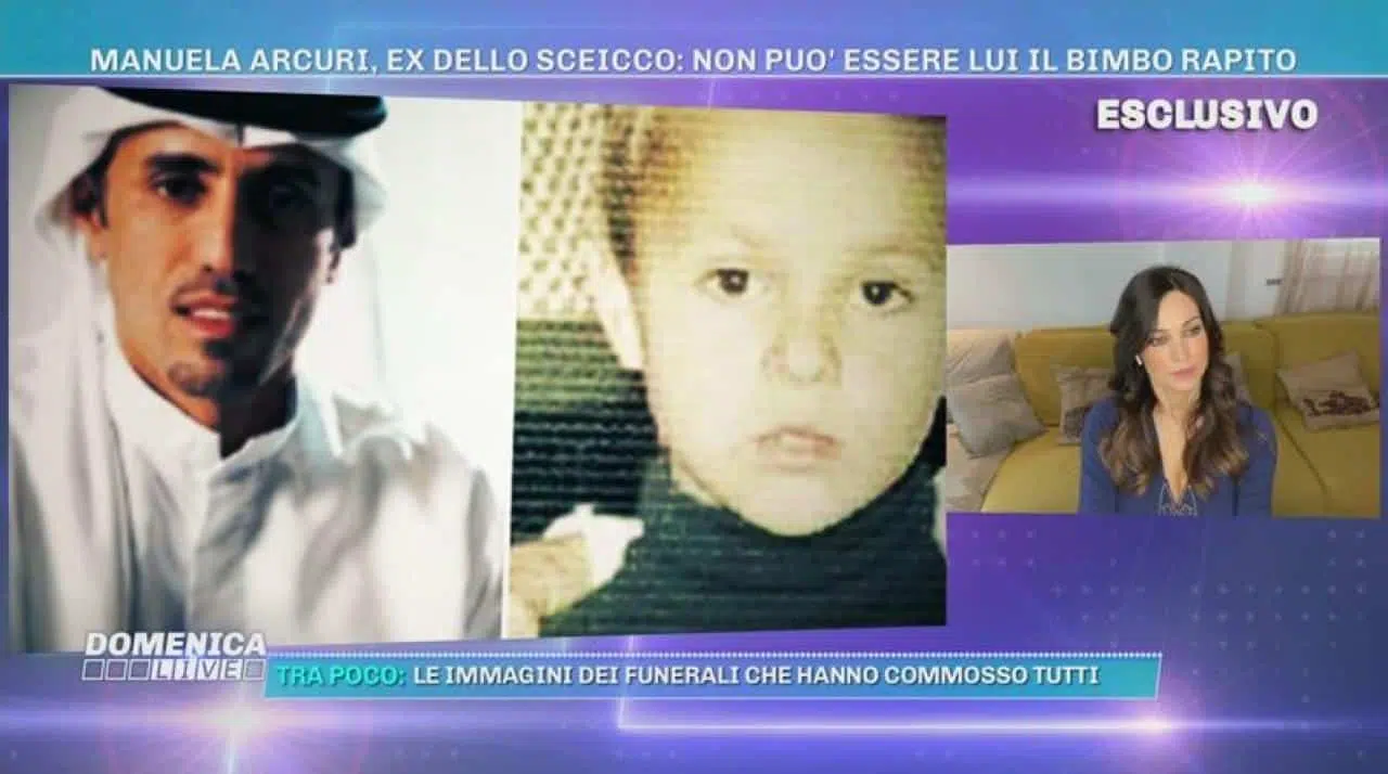 Domenica Live, Mauro Romano rapito, Manuela Arcuri: “Io sono stata fidanzata con lo sceicco e posso dire che …”