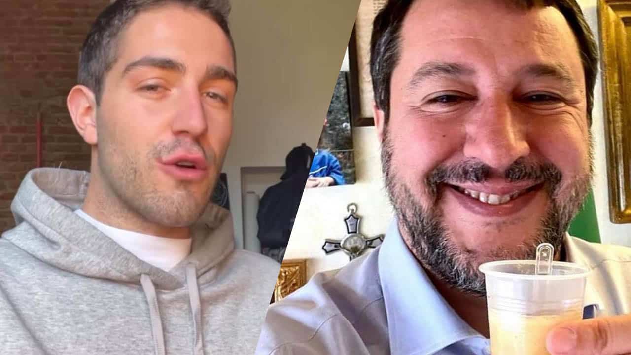 Tommaso Zorzi, Matteo Salvini fuori di sè scrive sui social “gli chiedo solo …”