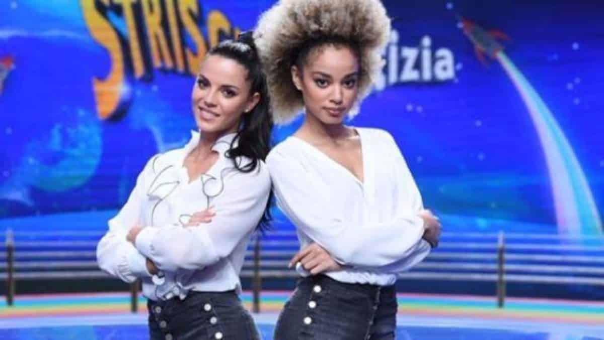 Striscia la notizia, lite furiosa tra le veline Mikaela e Shaila durante le prove, una: “Sbagli a fare le coreografie”, l’altra “ma che vuoi?”