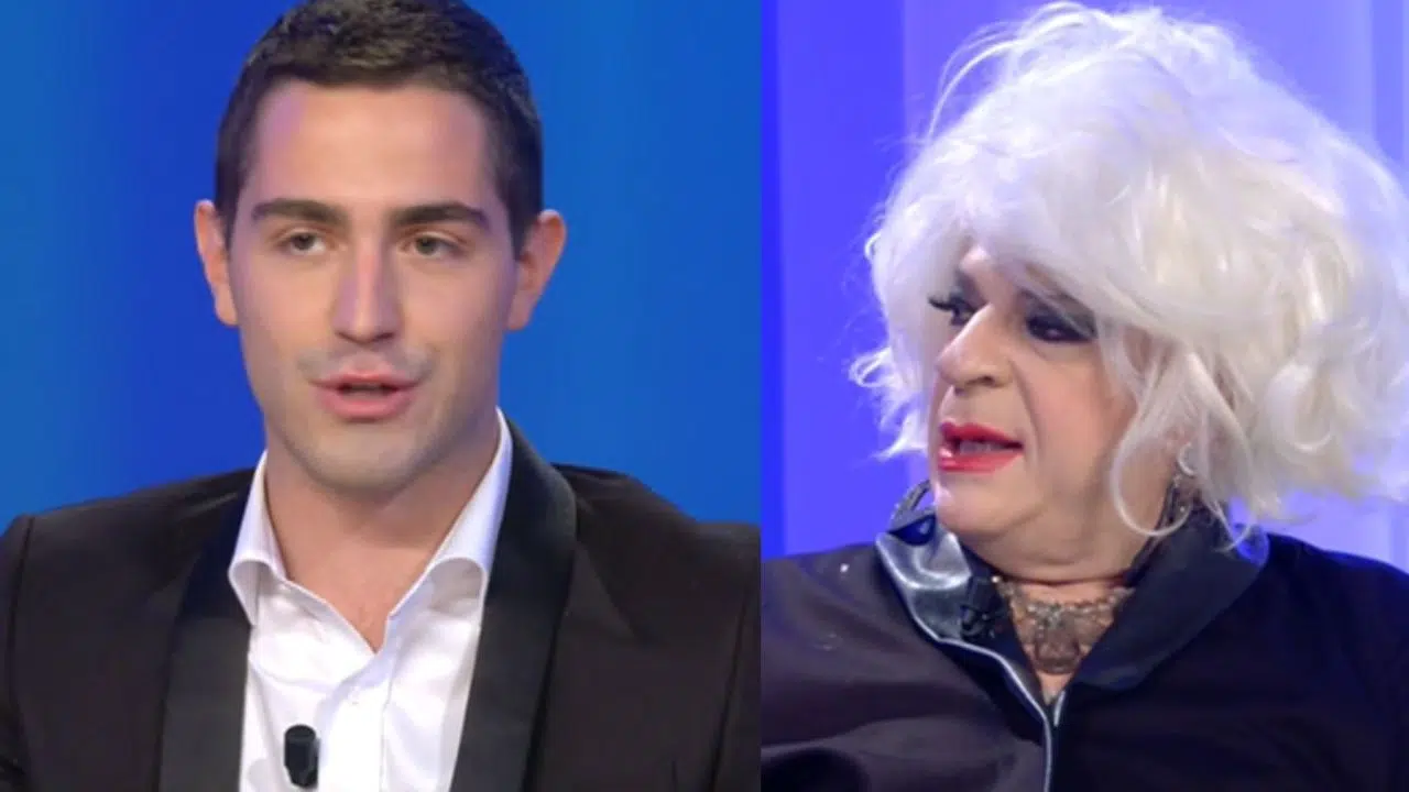 Zorzi dopo la lite con Platinette dice: “Qualcuno ha consentito a Platinette …” e Costanzo: “Voglio dire a Platinette che …”