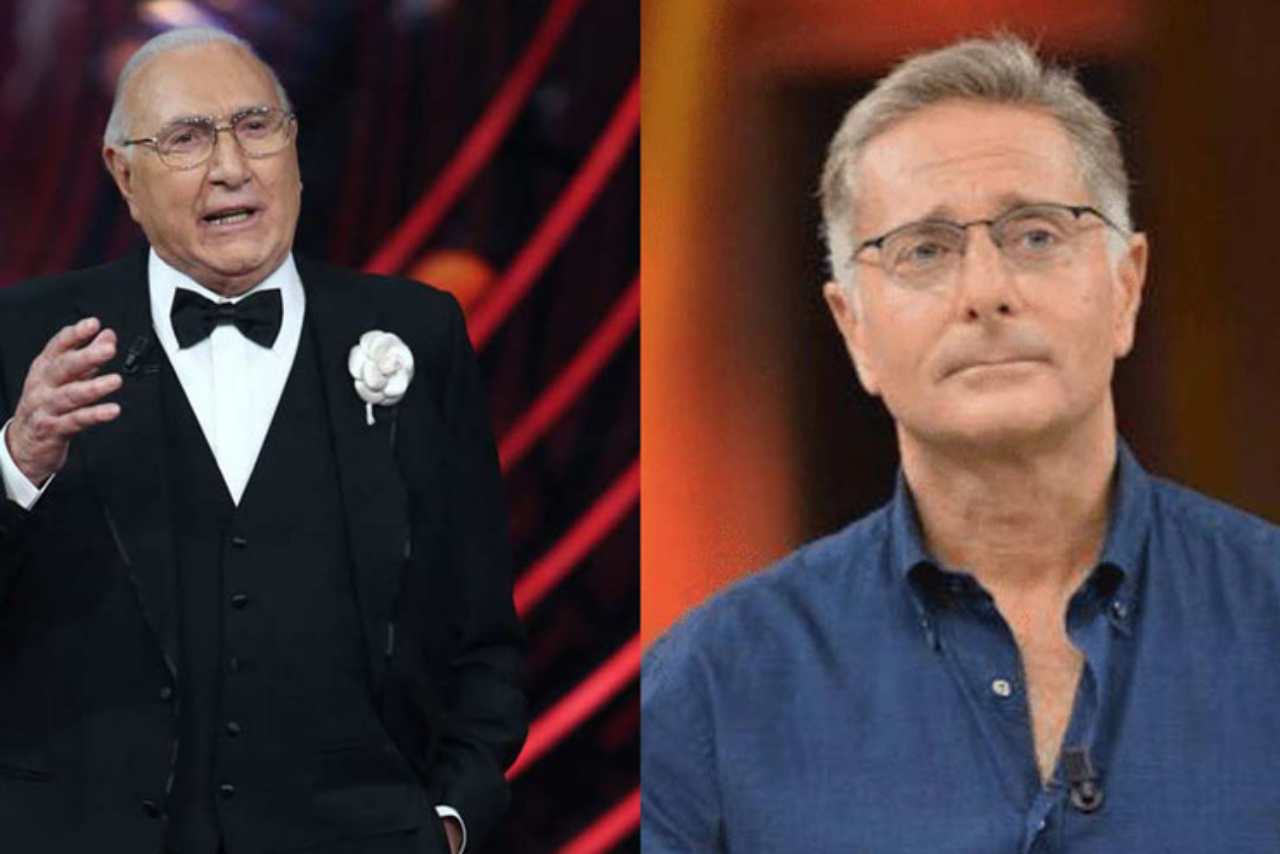 Pippo Baudo a Bonolis “Alla volgarità ricorre chi non è bravo” e Bonolis risponde a Pippo Baudo