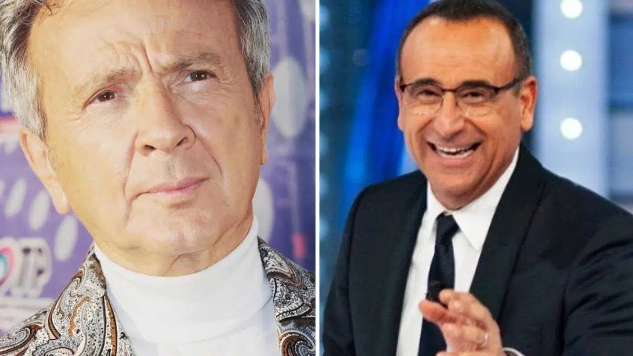 Carlo Conti posta una foto e Pupo lo gela: “Se sei a questo livello devi dire grazie a me …”