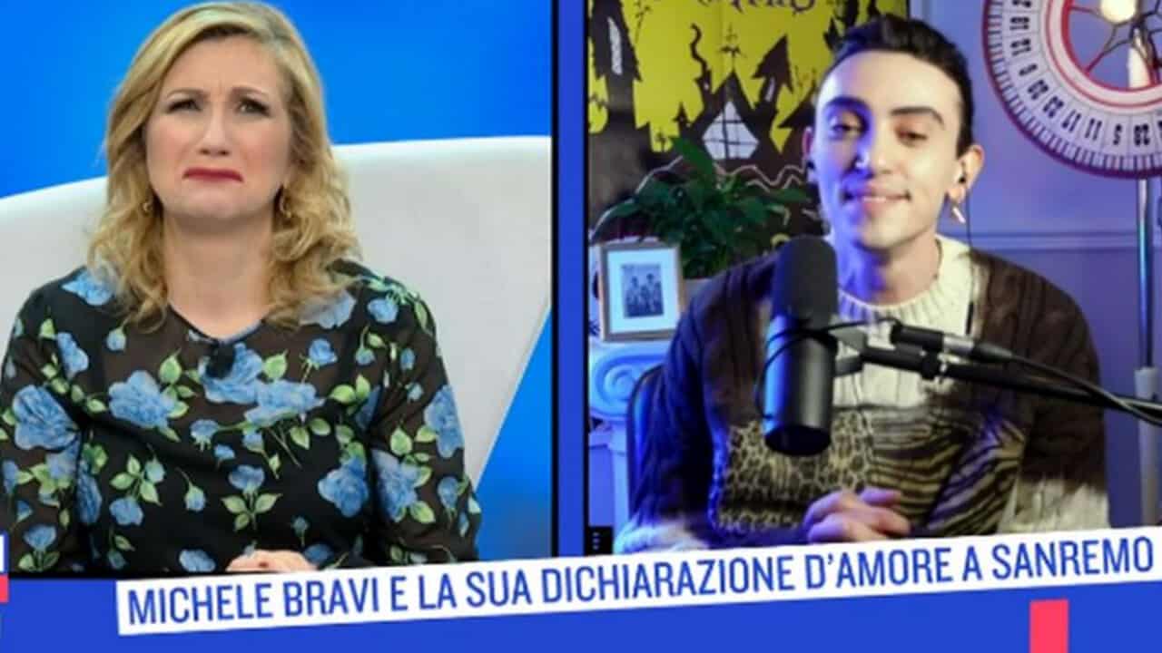 Oggi è un altro giorno, Serena Bortone mette in imbarazzo Michele Bravi: “Come hai …”