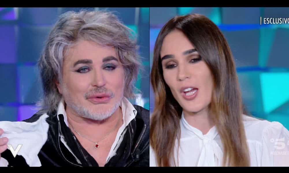 Verissimo, Silvia Toffanin ospita Scialpi, lui in lacrime e lei resta fredda, il web …