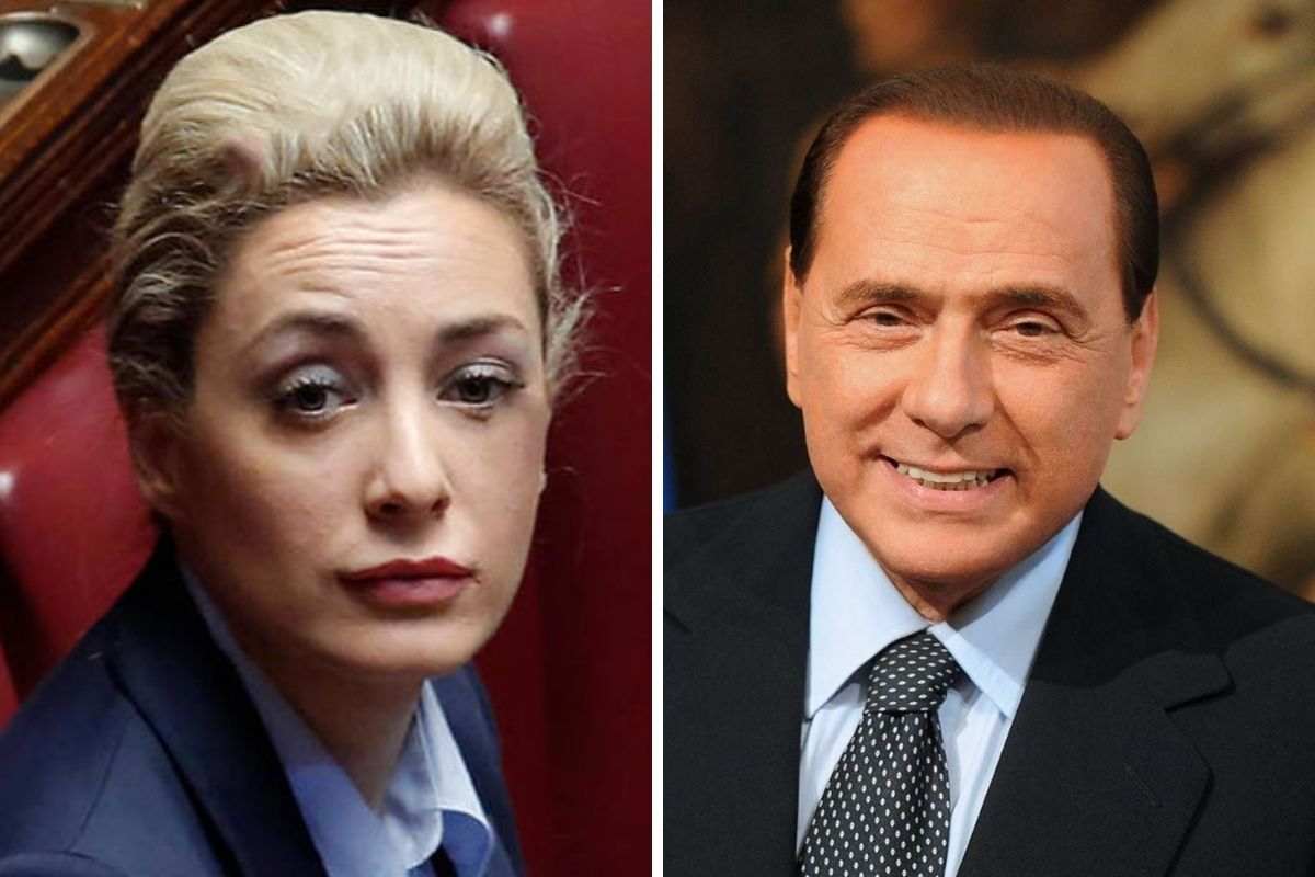Berlusconi, la compagna Marta Fascina ha la cover con la fotografia di  lui più giovane e il web esplode con durissimi commenti