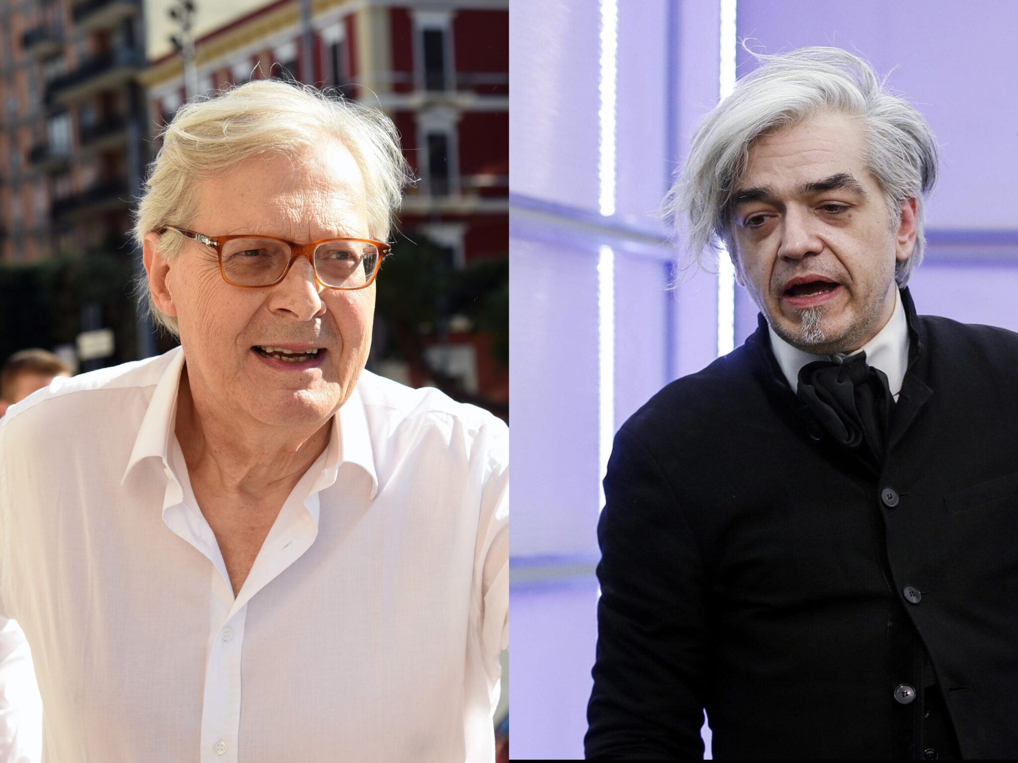 Lite Sgarbi-Morgan, lo scambio di battute è al veleno