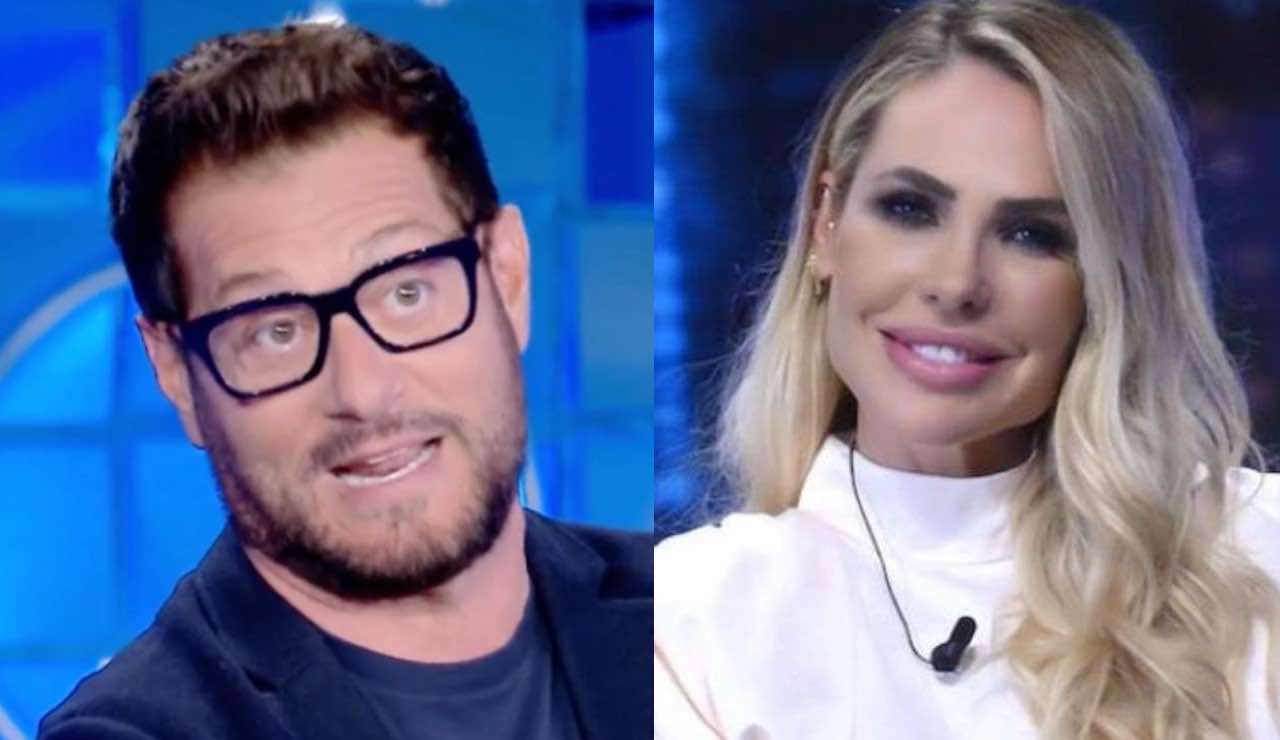 Isola dei Famosi, Enrico Papi fa una gaffe su Totti e Ilary Blasi gli risponde per le rime, il pubblico in studio esplode in una fragorosa risata