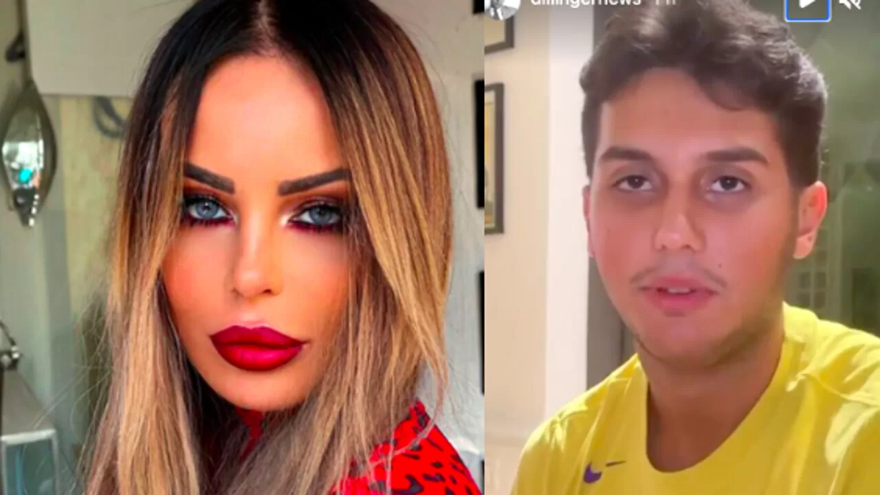 Belve, dopo l’intervista di Fabrizio Corona e la replica di Nina Moric, il figlio Carlos scrive un post a Francesca Fagnani