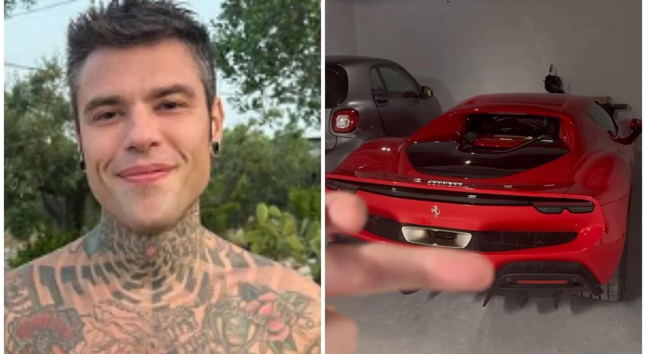 Fedez pubblica un video dove scherza sul contrasto tra la sua Ferrari e la Smart della sua assistente, valanga di critiche