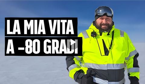 Vita a -80 gradi al Polo Sud: il racconto di Gabriele Carugati, ricercatore italiano