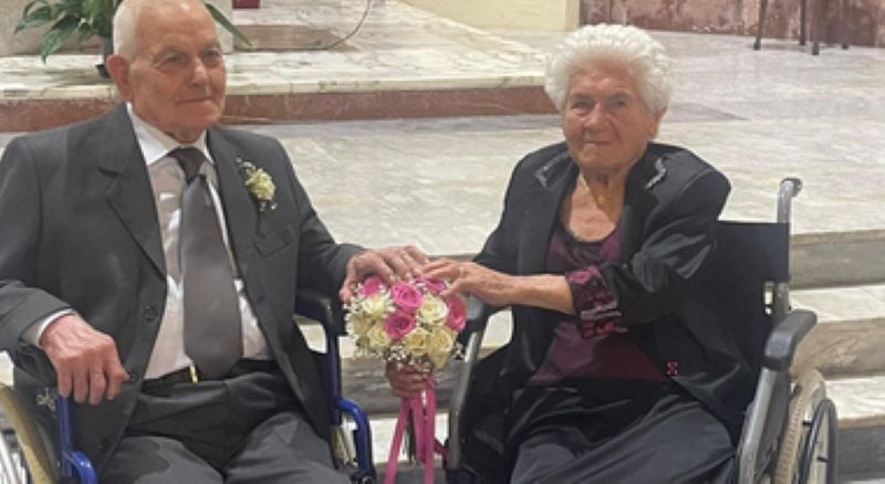 Orazio e Giacinta, un amore per sempre: 75 anni di matrimonio e poi lasciano la terra a pochi giorni di distanza