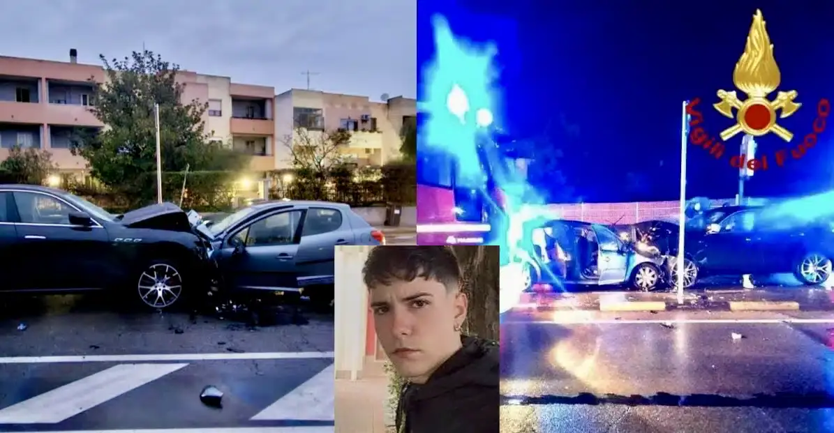 Un tragico incidente stradale a Cagliari ha portato alla morte di due giovani di 19 anni e ha lasciato altri due feriti.