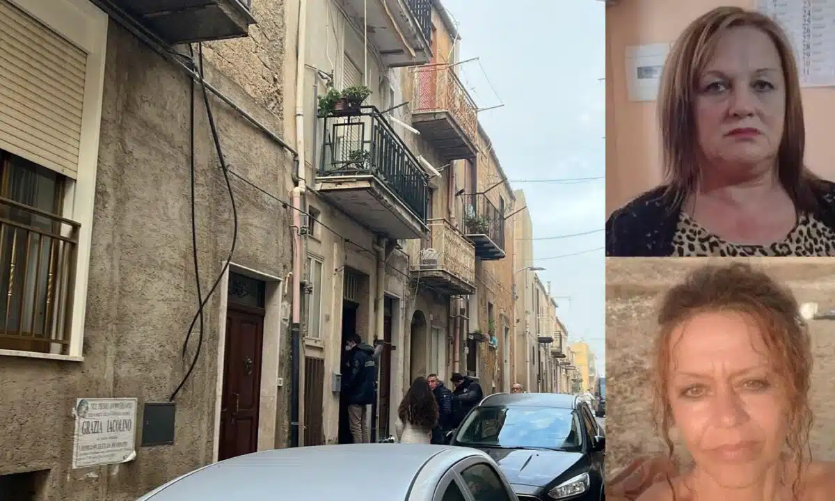 A Naro, in provincia di Agrigento, è stato scoperto un presunto duplice omicidio. Due donne romene sono state trovate morte nelle loro case, una carbonizzata e l'altra in un lago di sangue.