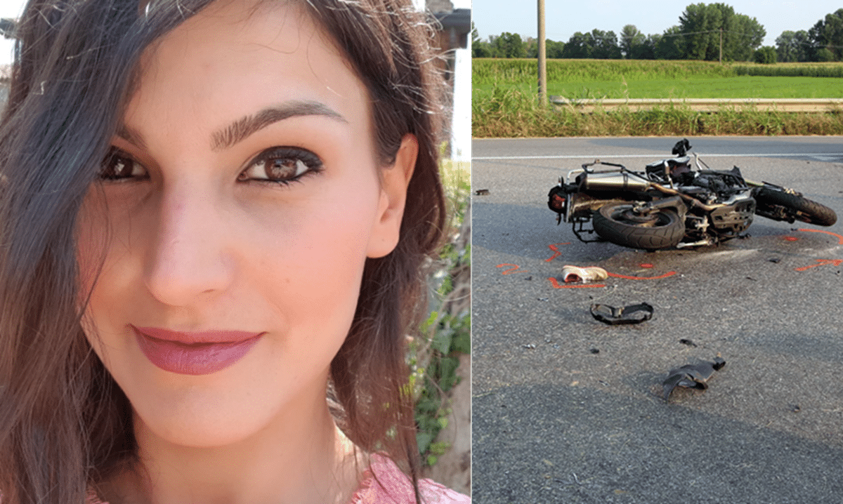 Incidente in scooter: morta Ilaria Pellegrini