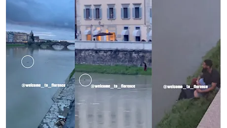 Salvataggio in extremis sul Ponte Santa Trinità a Firenze per una studentessa americana