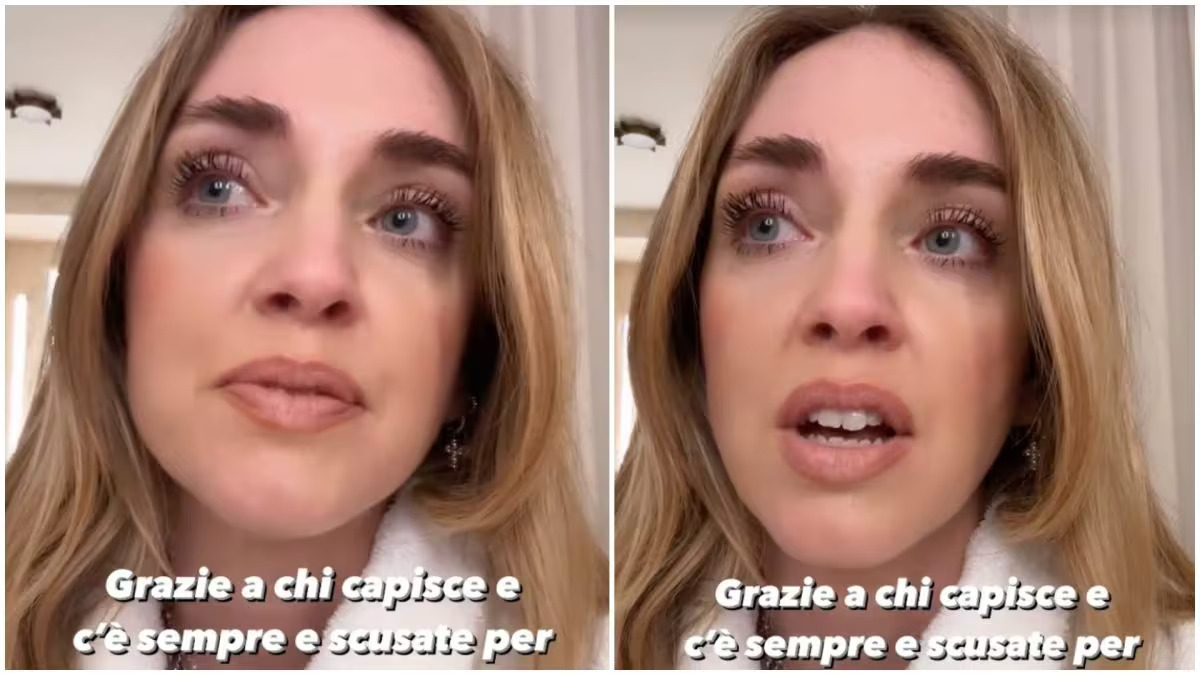 Chiara Ferragni si mostra in lacrime sui social, “Periodo doloroso, basta fingere che vada tutto bene”