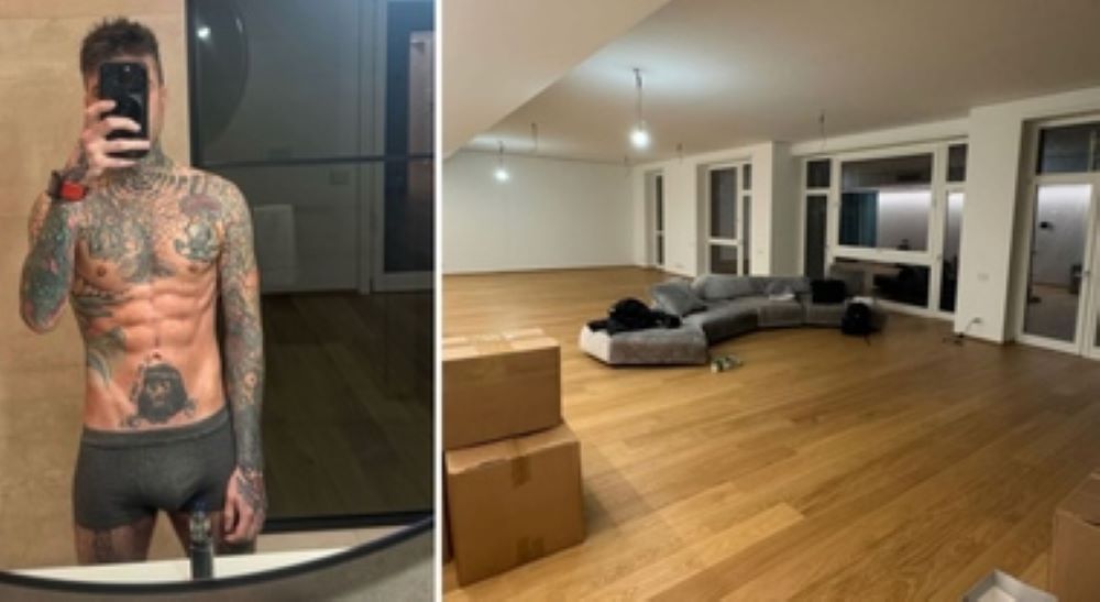 Fedez, la nuova casa da single non è un superattico