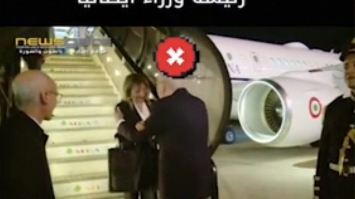 Equivoco imbarazzante, il premier libanese confonde Giorgia Meloni con la segretaria particolare della Premier