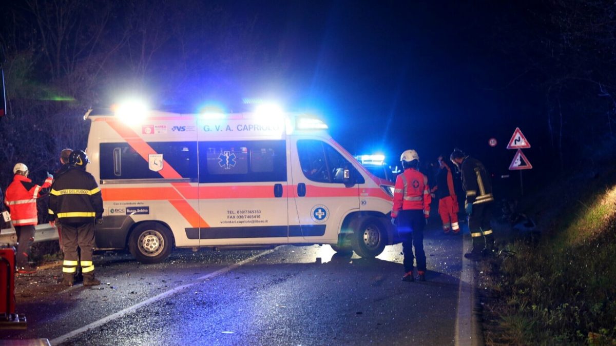 Puglia, durante la notte, vanno a soccorrere dei parenti  ma hanno un incidente, muore il conducente, gravissima la moglie