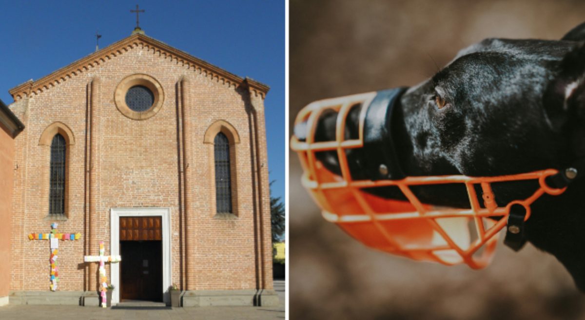 Mirco Zangirolami, nuovo residente di San Pietro Viminario, è stato espulso dalla chiesa locale per aver assistito alla messa con il suo cane, Toni, causando dibattiti sulla presenza di animali nei luoghi di culto.