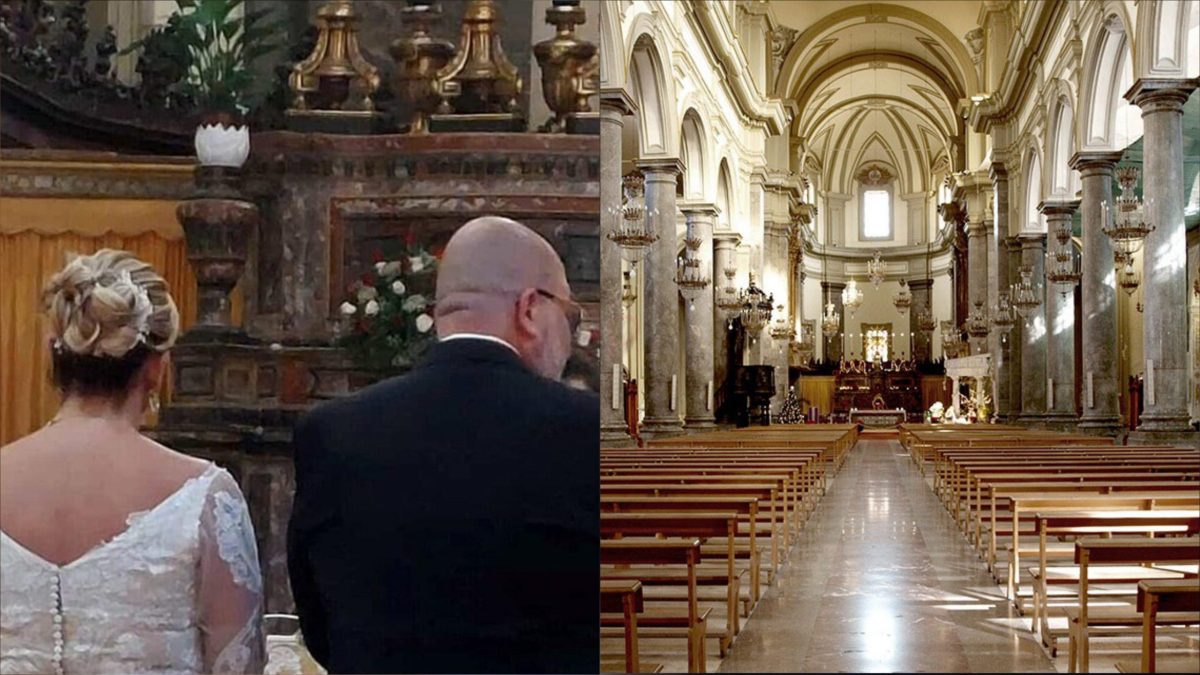 Palermo, il boss mafioso festeggia il 25esimo anniversario di matrimonio nella chiesa dove è stato celebrato il funerale di stato di Falcone, scoppia la protesta contro il parroco