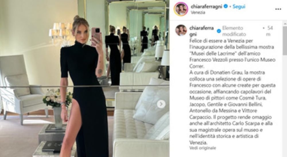 Chiara Ferragni, trionfale ritorno sui social con un post completamente diverso dal passato: “Felice”, mentre Fedez torna in Italia
