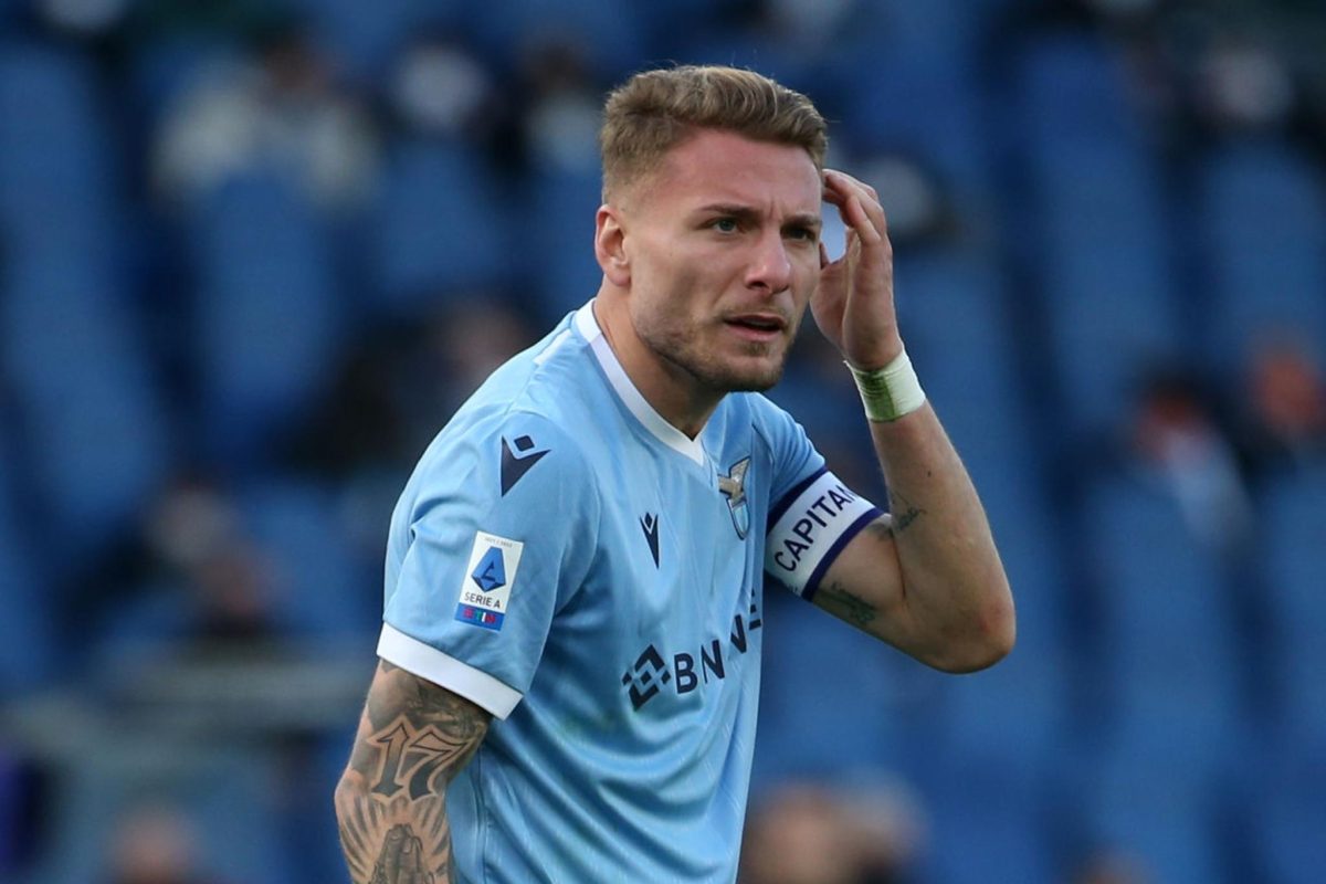 Ciro Immobile al veleno contro l’esultanza di Mancini nel Derby: “C’è modo e modo di esultare”