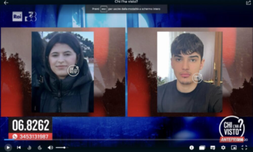 Federico ed Emilja, ritrovati i due adolescenti scomparsi dopo una giornata a Genova