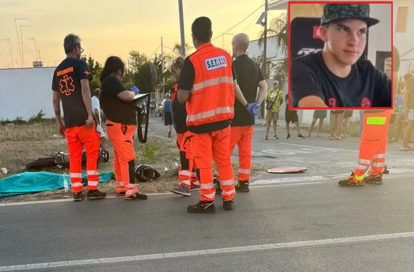 Puglia, perde il controllo della moto e finesce fuori strada, muore Samuel a soli 18 anni