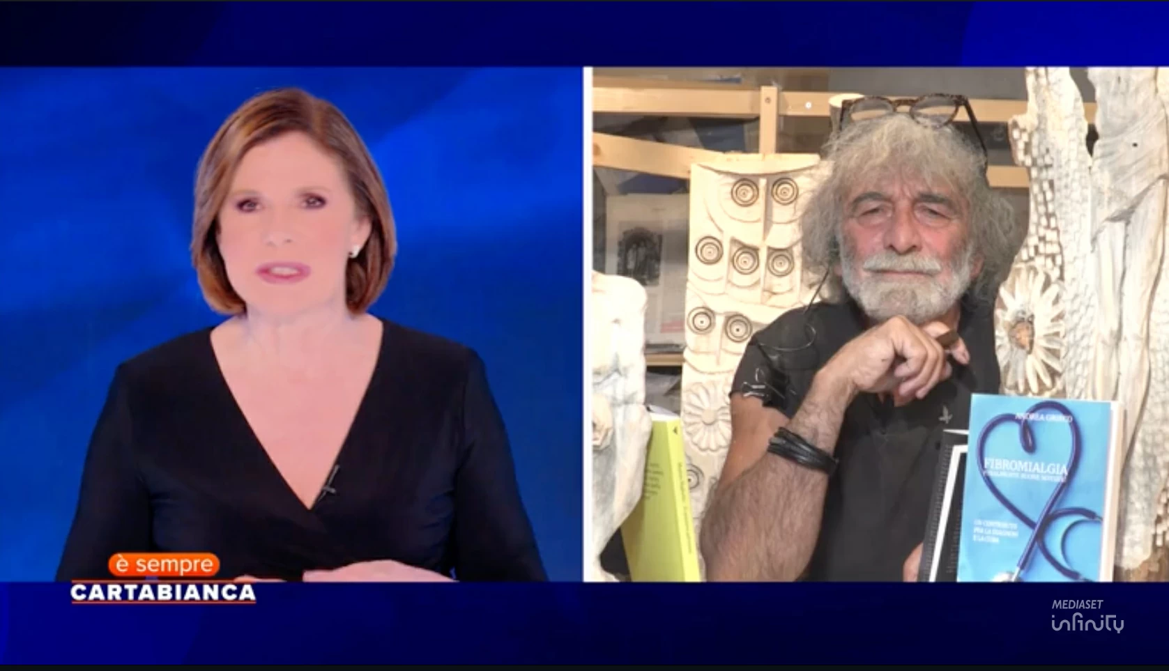 La nuova stagione di "E' sempre Cartabianca", condotta da Bianca Berlinguer, si apre con un immancabile scambio ironico tra la conduttrice e Mauro Corona, già virale sui social.