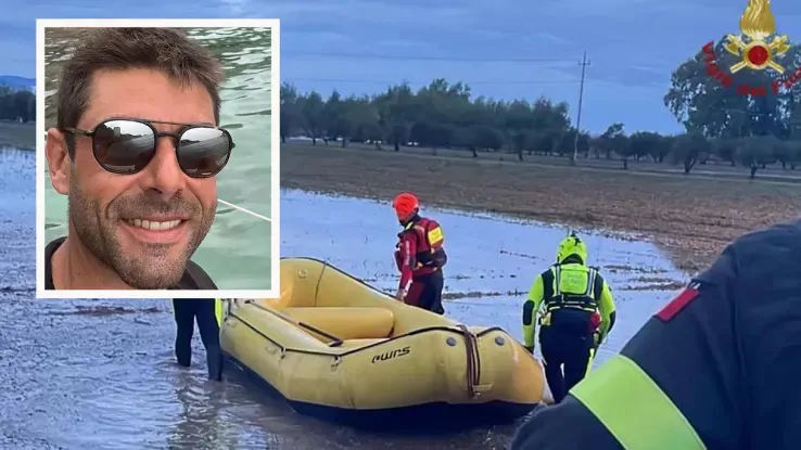 Maltempo Sardegna, proseguono le ricerche del 41enne Davide Manca, travolto da un’onda in piena con la sua Jeep