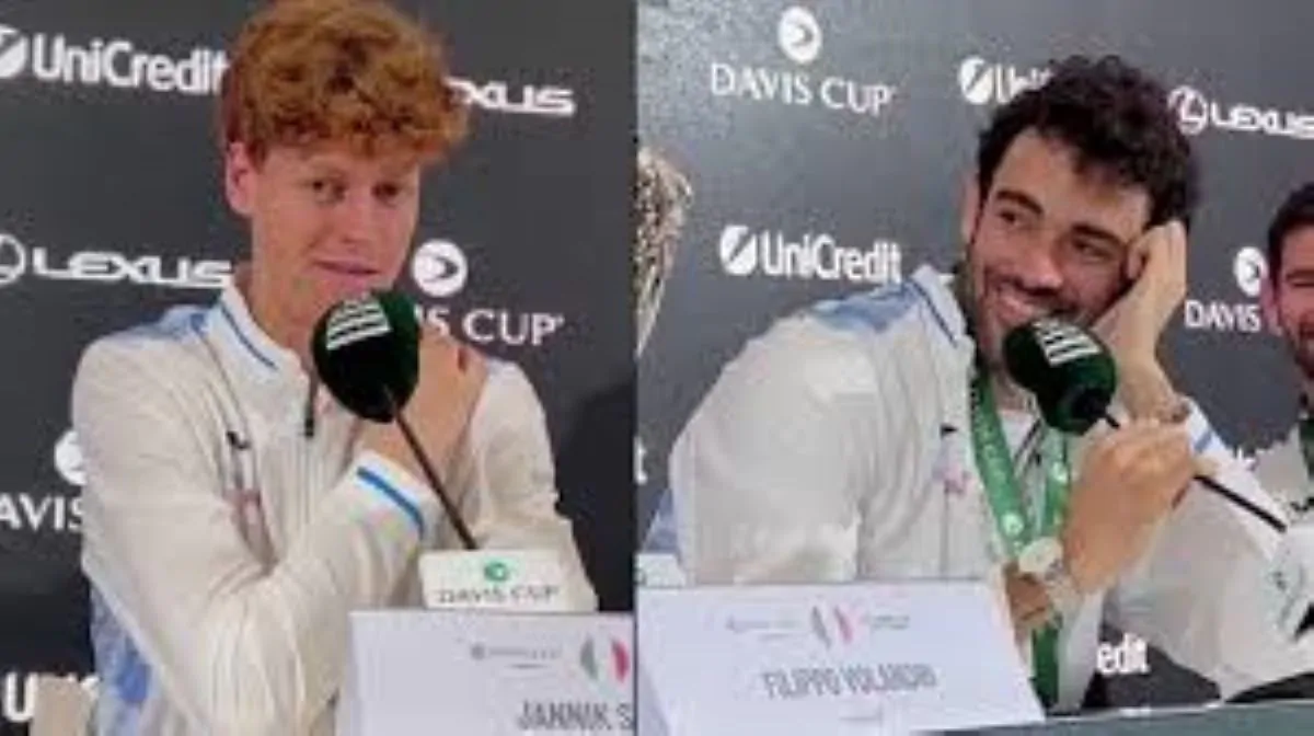 Sinner si commuove in conferenza stampa, Berrettini interviene con un gesto di amicizia autentica