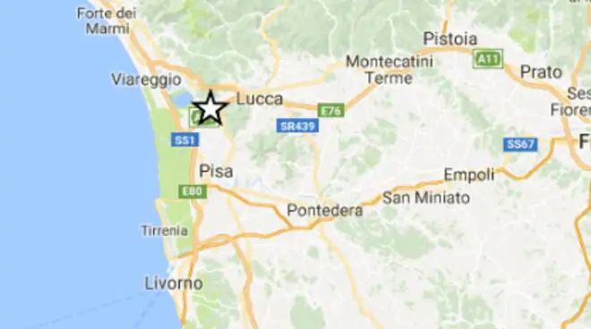 Registrata una lieve scossa a 4 km a nord-est di Castelnuovo di Val di Cecina (PI) il 20 novembre. Localizzazione a cura dell’INGV.