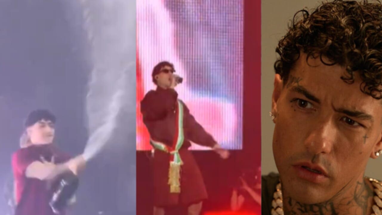 Escluso dall'evento al Circo Massimo, il rapper ha organizzato uno spettacolo sold out al Palazzetto dello Sport, regalando un Capodanno unico ai suoi fan.
