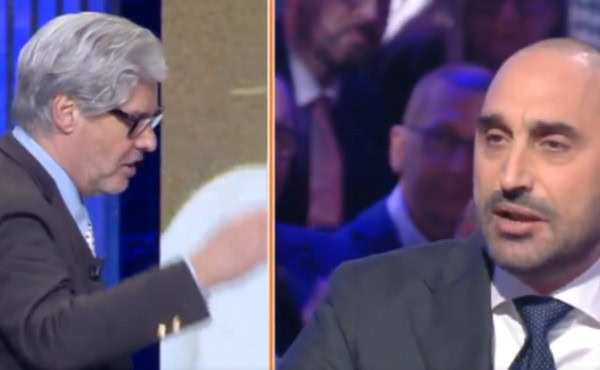 Il caso del generale libico Almasri, accusato di crimini di guerra e successivamente scarcerato, ha scatenato un acceso dibattito durante la trasmissione Dritto e Rovescio su Rete 4.