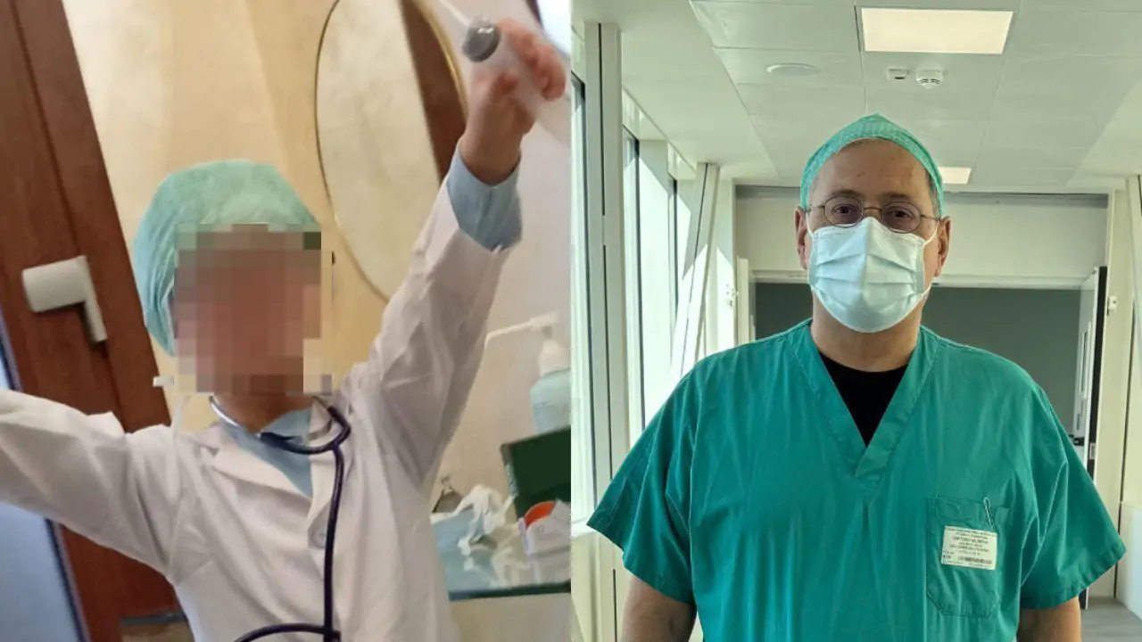 Un bambino si veste da dottore per Carnevale per omaggiare il cardiologo che lo ha operato con una tecnica mini-invasiva all’Ospedale del Cuore di Massa.