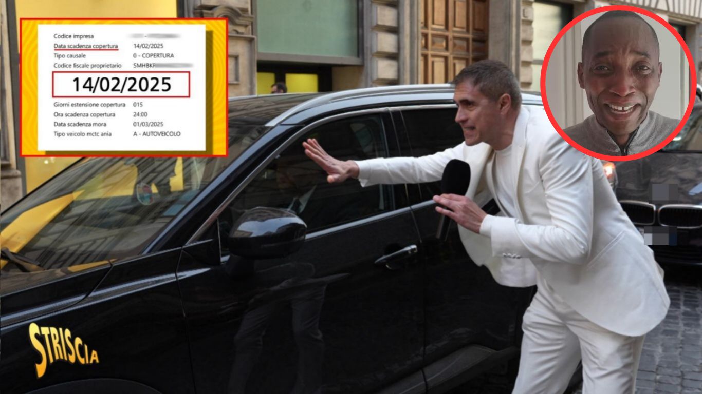 L'ex deputato di Avs intercettato dal programma di Canale 5 mentre circolava a Roma con una vettura priva di copertura assicurativa. Dopo il servizio, ha regolarizzato la situazione.