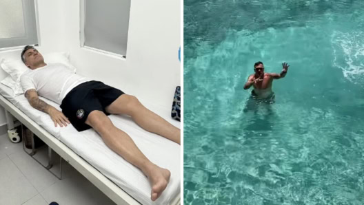 L’ex bomber aggiorna i fan con un video su Instagram: segni di miglioramento dopo la mezza polmonite, ma il percorso non è ancora finito.
