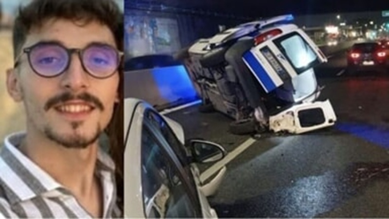 Fuori servizio, con un tasso alcolico quattro volte oltre il limite: travolse tre agenti su via Tiburtina. Ora rischia il processo per lesioni gravissime.