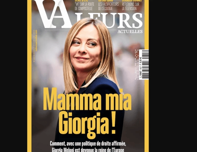 Giorgia Meloni incoronata dalla stampa francese: “E’ la Regina d’Europa”