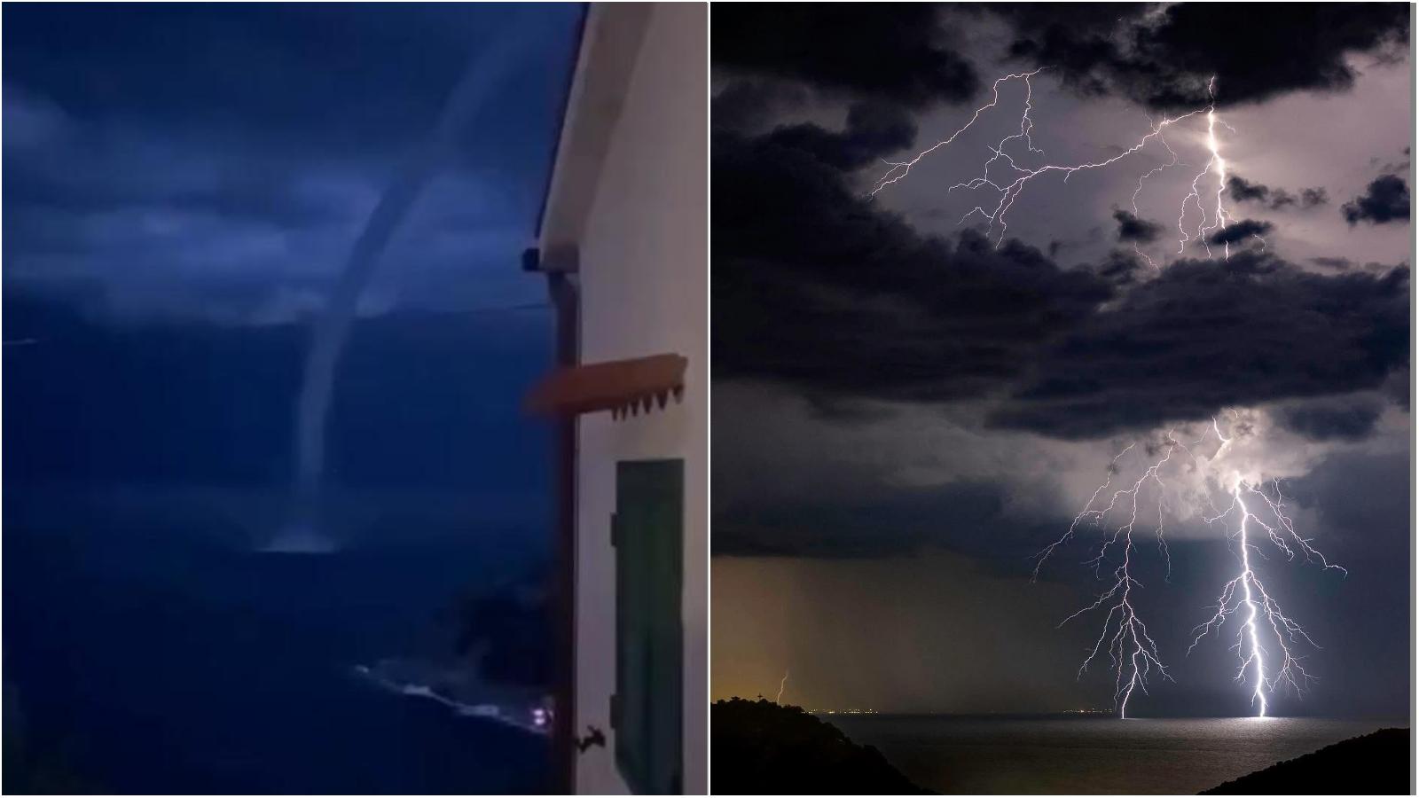 Un’enorme tromba marina si è formata davanti all’Isola d’Elba, immortalata in un video e rilanciata dal presidente Eugenio Giani sui social.