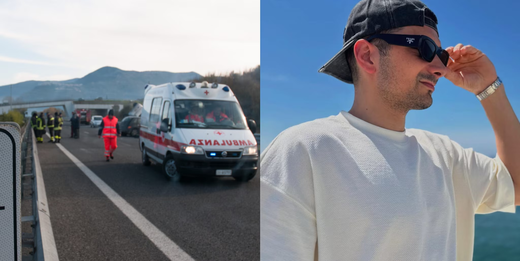 A11, infermiere di 25 anni si mette di traverso con l’ambulanza e ferma auto contromano