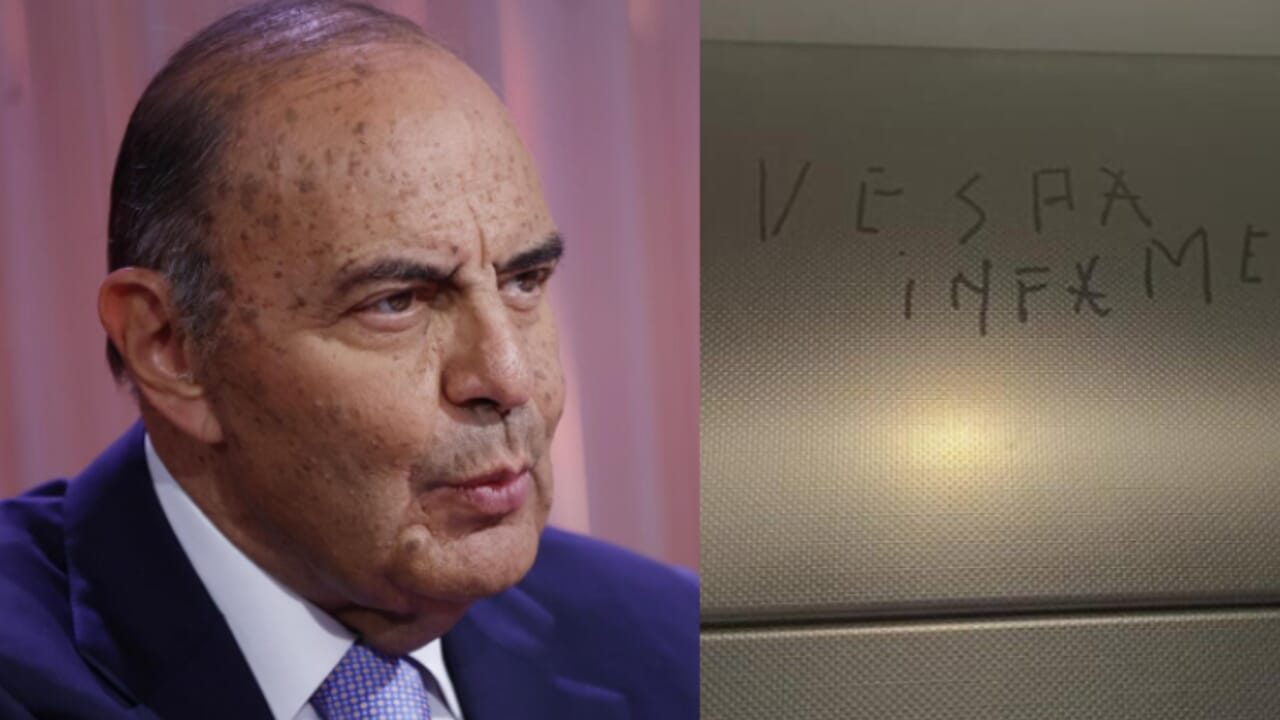Un insulto contro Bruno Vespa è comparso in un ascensore di Via Teulada. Rai e Usigrai condannano l’episodio come atto grave di intolleranza.