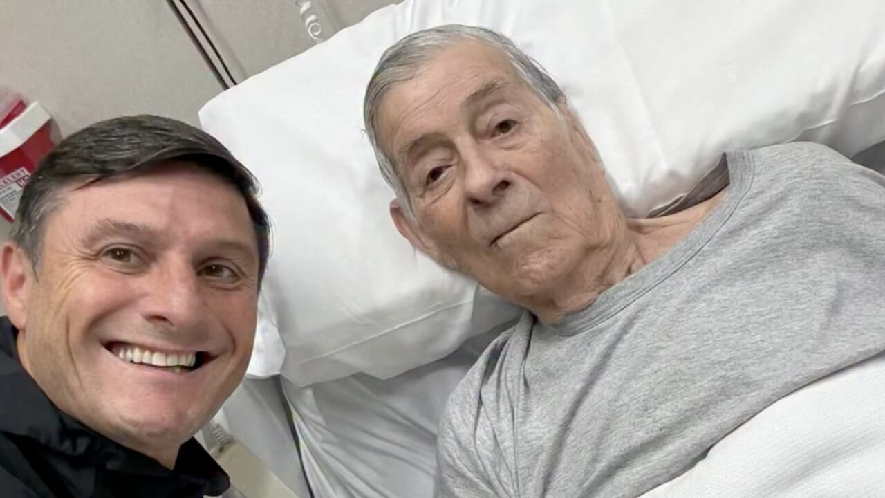 Javier Zanetti saluta il padre Rodolfo con un messaggio struggente: l’Inter si stringe attorno al suo vice presidente nel dolore per la grave perdita.
