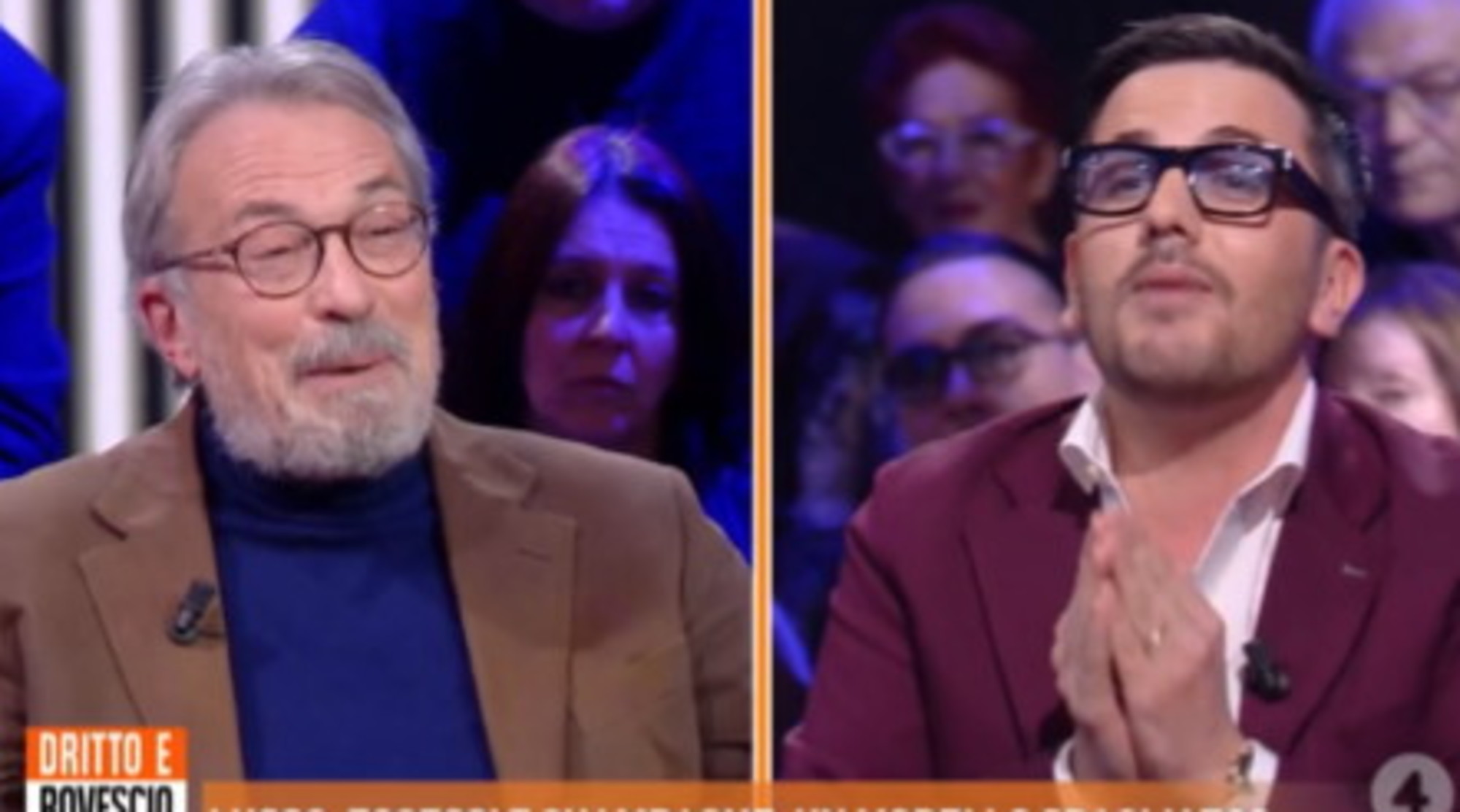 A Dritto e Rovescio durissimo scontro sul lusso: Gio Urso attacca Giorgio Cremaschi con parole al vetriolo, tra accuse, lavoro, ricchezza e rabbia sociale in diretta tv.