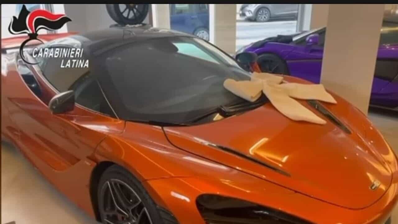 Dichiarava redditi minimi ma comprava auto di lusso: sequestro da 9 milioni ad Alessandro Agresti