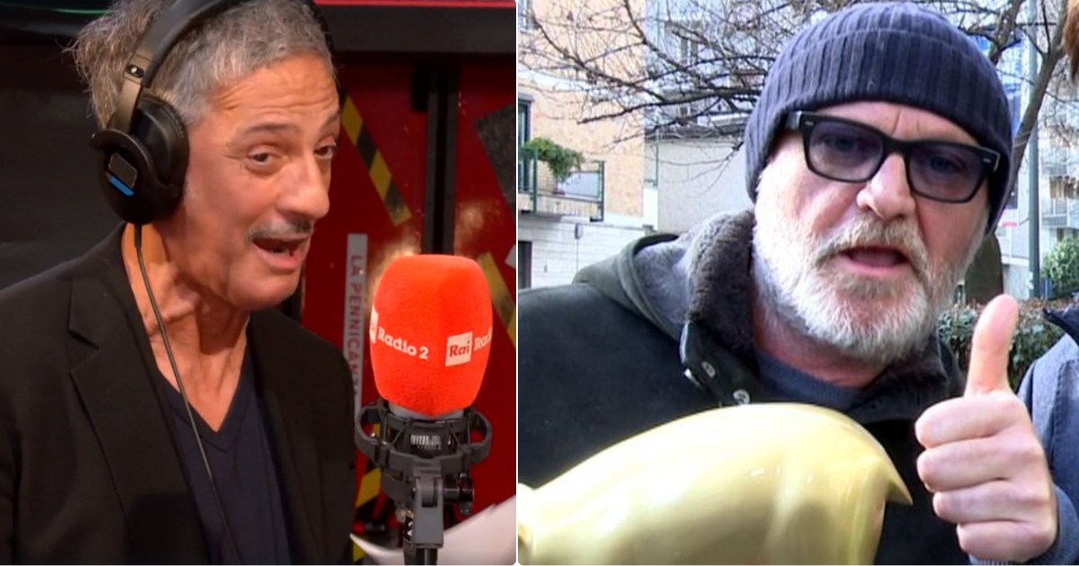 Pucci offeso con Fiorello e lo showman alza l’asticella: “Pseudocomico, ma chi ti consiglia Petrecca?”