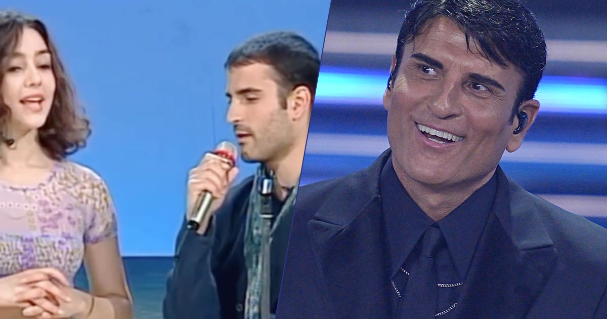 Sal Da Vinci, un video del 1995 torna virale: il cantante perde il filo guardando Ambra Angiolini: “Sei bellissima”