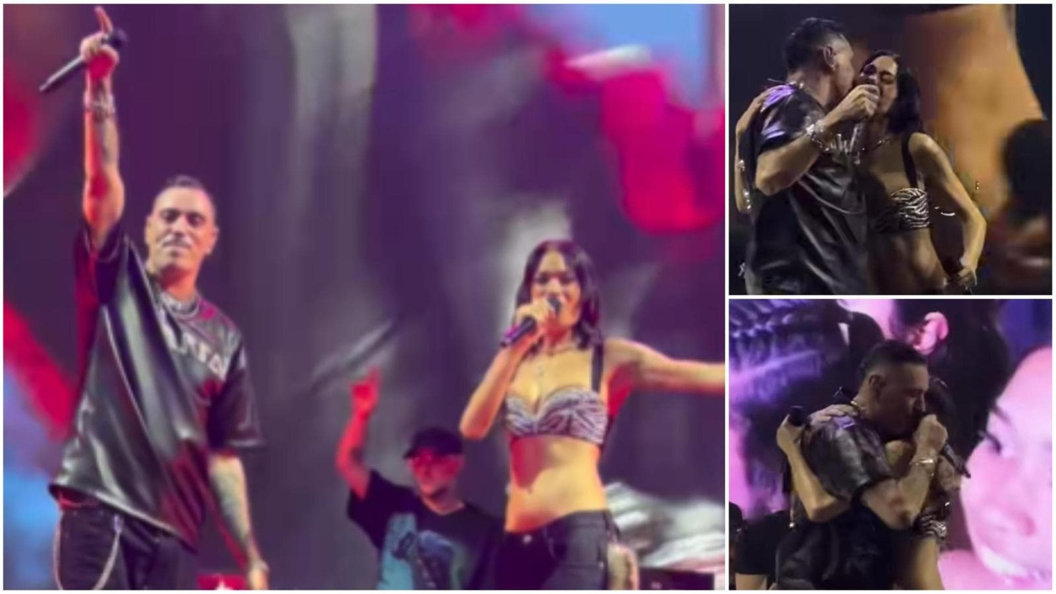 Elodie e Marracash insieme a Milano: sorpresa sul palco, fan in delirio